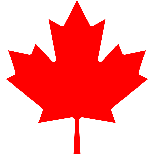 Canadian maple leaf